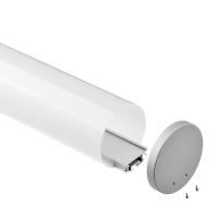 Buy cheap Suspended Aluminum LED Strip Extrusions Anodized 60mm Round 180 Degree product