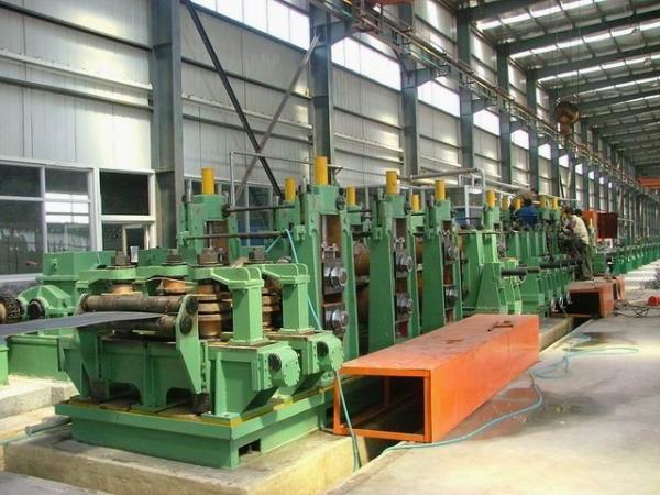 Buy cheap Hot Rolled Steel ERW Tube Mill Round Tube Outer Diameter 88.9 Mm - 273 Mm from wholesalers