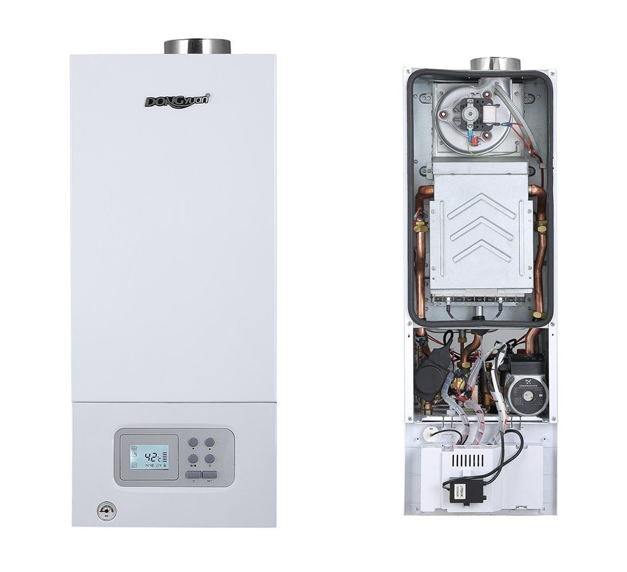 16kg/min Wall Hung Gas Boiler Airtight Forced Circulation