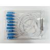 Buy cheap 1x16 Mini PLC Splitter SC / UPC , Steel Tube Fiber Optic Splitter 0.9mm from wholesalers