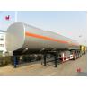 Buy cheap Heavy 3 Axles Crude Oil Tanker Trailers 60000L Oil Tanker Truck from wholesalers