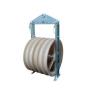 Buy cheap Cast Steel Cable Pulling Pulley Three Wheels Stringing Block For Conductor from wholesalers