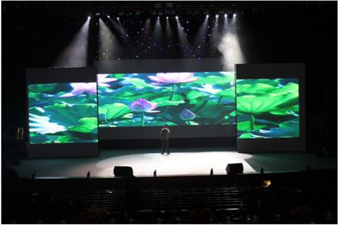Rental RGB Stage LED Screen Indoor LED TV Wall Noiseless 62500 Points/Square Meter