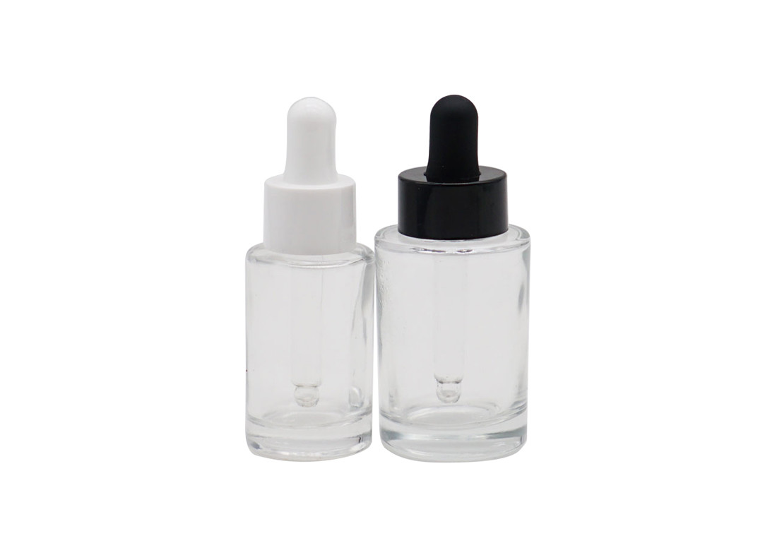 18mm Cosmetic Essential Oil Dropper 100ml Skin Care Glass Bottle
