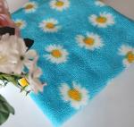 Sunflower 370gsm Printed Sherpa Fleece For Pillowslip Sofa Cover Bag