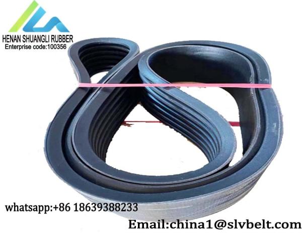 Buy cheap Natural Joined Rubber 8V Belt Top Width 25mm Height 23MM Length 100'' - 532'' from wholesalers