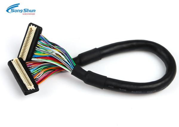 Buy cheap TFT Display Connector LVDS Monitor Cable , Bare Copper 31pin LVDS HDMI Cable from wholesalers