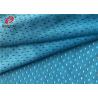 Buy cheap Blue Colour 100% Polyester Sports Mesh Fabric Athletic Garment Material from wholesalers