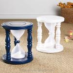 Buy cheap 24 Hours Sand Clock Hourglass Sand Timer For Kid Wooden Stool from wholesalers