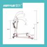 Buy cheap Black Elderly Lift Cart Patient Transfer Is Convenient And Fast from wholesalers