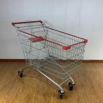 240L Convenience Store CE Certificate Elevator Wheel Steel Shopping Cart