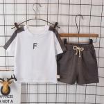 Children'S Outfit Sets 2022 New Short Sleeved Shorts Boys Outfit Sets