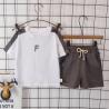Buy cheap Children'S Outfit Sets 2022 New Short Sleeved Shorts Boys Outfit Sets from wholesalers