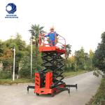 2 Person 6m Construction Scissor Lift Obile Electric Man Lift