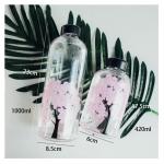 Web Celebrity Fresh Color Changing Glass Beverage Bottles 600ml