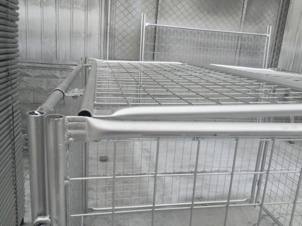 Buy cheap 4mm Hot Dipped Galvanized Rubbish Cage Metal Garbage Cage Tube 32mm*1.5mm from wholesalers
