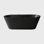 Back To Wall Slipper Pedestal Tub Freestanding White Acrylic Bathtub 59 X 30