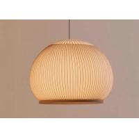 Buy cheap Fabric Shade with acrylic ABS modern wedding restaurant E27 pendant lamp product