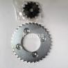 Buy cheap 1045 Steel Heattreatment Endurance Motorcycle Sprockets kits Black and Silver Color from wholesalers