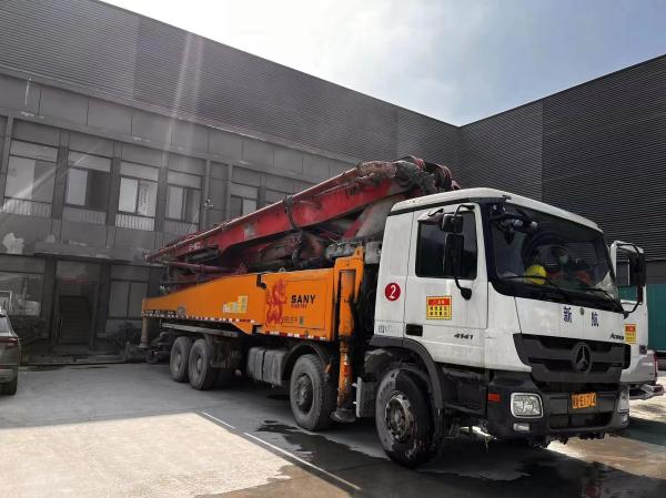 Buy cheap 56m Vibrating Amplitude 2013 Concrete Mixer Construction Machine on Mercedes-Benz Chassis from wholesalers