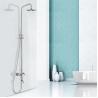 Buy cheap Wall Mounted Stainless Steel Bathroom Shower Brushed Durable Eco Friendly from wholesalers