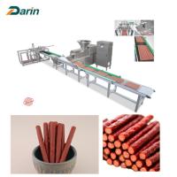 Buy cheap CE Approved Pet Food Processing Line /Dog Snacks Stick Shape Meat Strip product