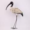 Buy cheap Iron Long Legs Crane Nature Weatherproof Metal Animal Garden Ornament Durable Design from wholesalers