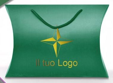 Buy cheap Premium Quality Hot-Stamp Luxury Shopping Carrier Packaging Gift Paper Bag Gold,cosmetic carrier luxury brand paper gift from wholesalers