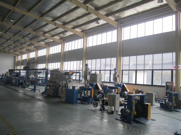 Buy cheap 1.0-25.0mm electrical cable wire extrusion line extruder cable machine making from wholesalers