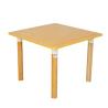 Buy cheap Sleek Minimalist Wooden Table Set Space Saving Solid Wood Dining Set For Conference from wholesalers