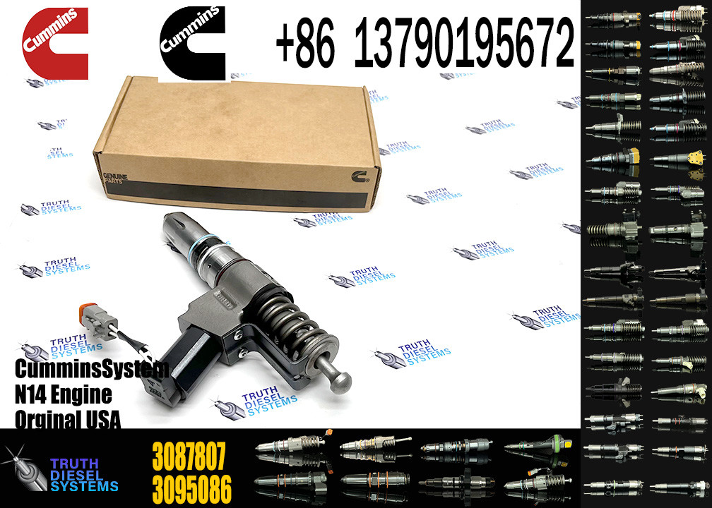 Shantui SD22 Bulldozer Parts N14 Injector 3087807 3411765 3411766 3411767 3411760 3411761 3411763