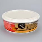 1100 ml disposable paper bowl Round lunch box Paper food carton