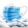 Buy cheap Non Woven Blue Earloop Disposable Medical Face Mask from wholesalers