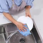 KILINE Heavy Duty Reusable Kitchen Viscose Paper Towels Strongly Absorbent Fast