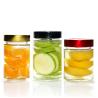 Buy cheap Wholesale 750Ml 1000Ml Large Size Round Straight FreezingGlass Jar With Metal Lid from wholesalers