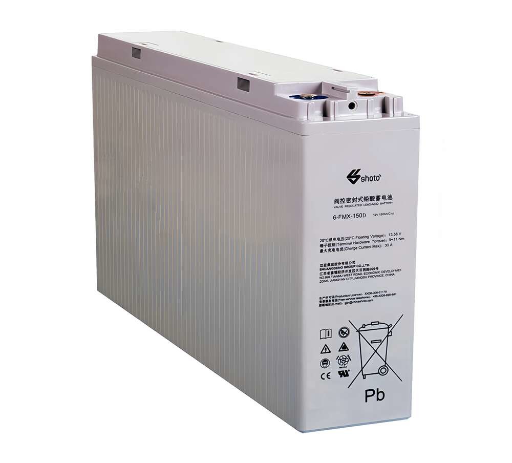 Shoto Front Terminal Battery 6-FMX-150D High Capacity 12V 150Ah Lead Acid Battery