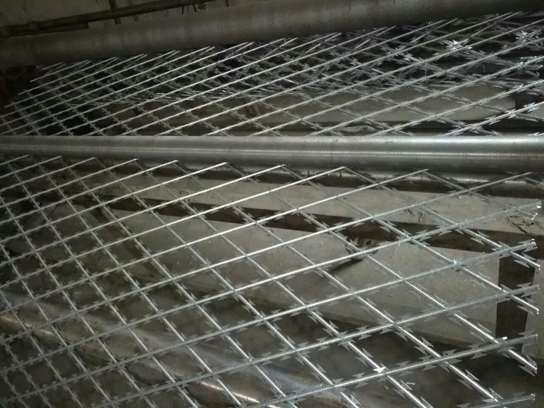 High Security Razor Welded Wire Fence BTO 10 100MM*300MM Mesh