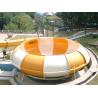 Buy cheap Durable Giant Space Bowl Slide Custom Aqua Park Equipment 12 Meter Tower from wholesalers