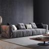 Buy cheap 27in L Shape Sofa Bed Couch 3.6m Velvet Grey Couch Living Room Sectional from wholesalers