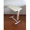 Buy cheap Hospital furniture Bedside Table Plastic Plate Gas Spring Adjustable from wholesalers