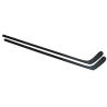 Buy cheap 270lbs Carbon Fiberglass Field Hockey Sticks Bauer Texture 18K / True 3K Twill from wholesalers