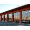 Buy cheap Wind Resistance Insulated Glass Garage Doors , Aluminum modern security sectional automatic from wholesalers