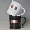 Buy cheap Savall Round Gold Inlay Ceramic Porcelain Mugs Pure White Contemporary from wholesalers