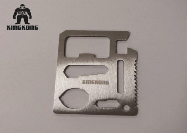 Buy cheap Man Business Creative Personalized Stainless Steel Bottle Opener 85x54mm 1mm Thickness from wholesalers