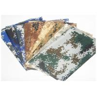 Buy cheap High Color Fastness Camouflage Cloth Tear Resistant Odor Free 21X21 Yarn Count product
