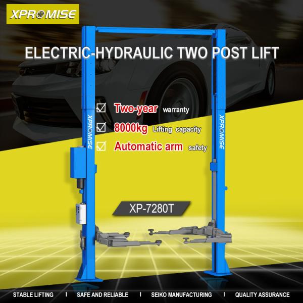 Buy cheap 8000kg Auto Car Hoist 2 Post Hydraulic Car Lift from wholesalers