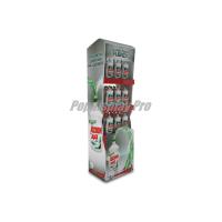Buy cheap Recyclable 3 Shelves End Cap Displays Corrugated Display Shippers For Cleaning product