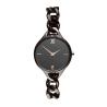 Buy cheap Gunblack Coated Ladies Bracelet Watches Waterproof With Japan Movt from wholesalers