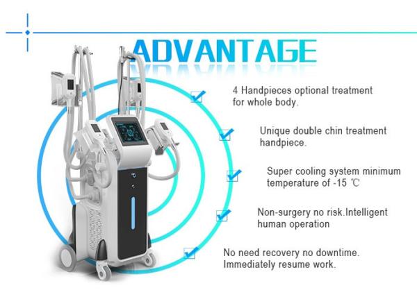 TUV ISO cool body sculpting salon use beauty machine fat freeze cryolipolysis