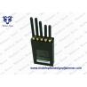 Buy cheap 5 Antenna Portable Signal Jammer for GPS / Cell Phone WiFi 100-240v Power Supply from wholesalers